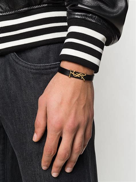 vintage ysl bracelet|farfetch saint laurent bracelet.